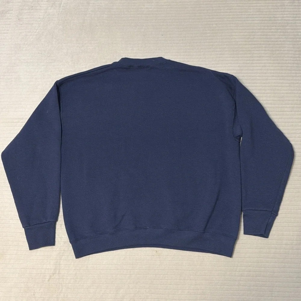 VTG 90s  New York Yankees Sweatshirt Mens L 1999 World Series Atlanta Braves